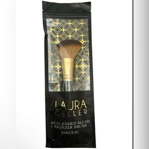 Laura Geller Dual-Ended Blush + Bronzer Brush NEW UNOPENED